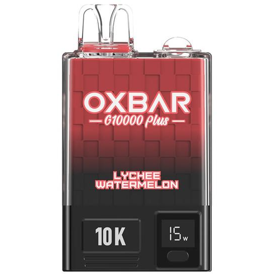 Vaper Descartável Oxbar G10000 Plus Lychee Watermelon 10000 Puffs