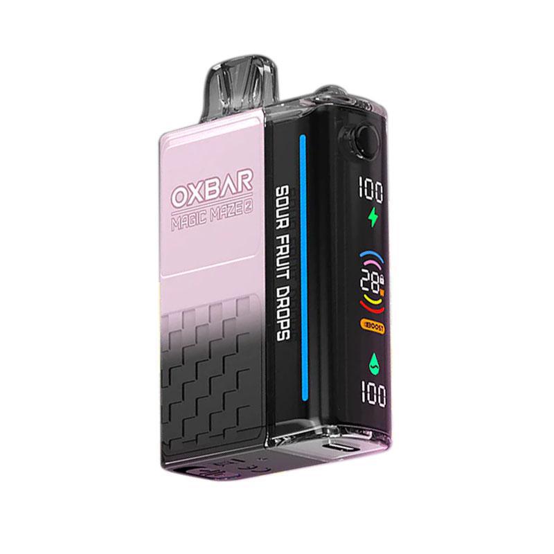 Vaper Descartável Oxbar Magic Maze 2 Sour Fruit Drops 30000 Puffs
