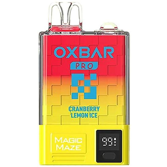 Vaper Descartável Oxbar Magic Maze Pro Cranberry Lemon Ice 10000 Puffs