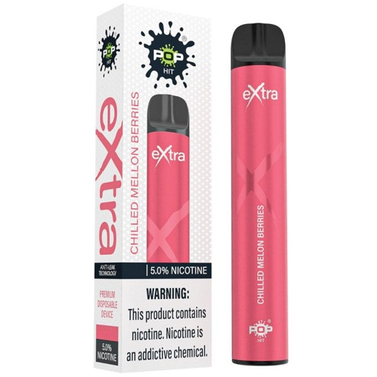 Vaper Descartável Pop Hit Extra Chilled Melon Berries 3000 Puffs