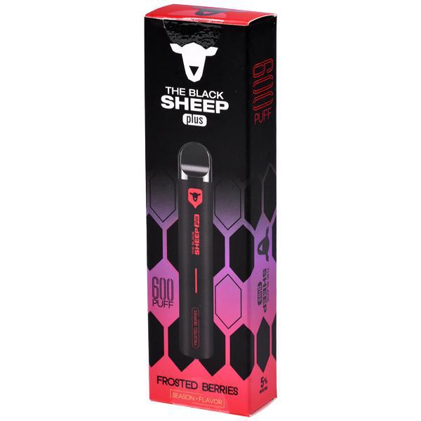 Vaper Descartável The Black Sheep Plus Frosted Berries 600 Puffs