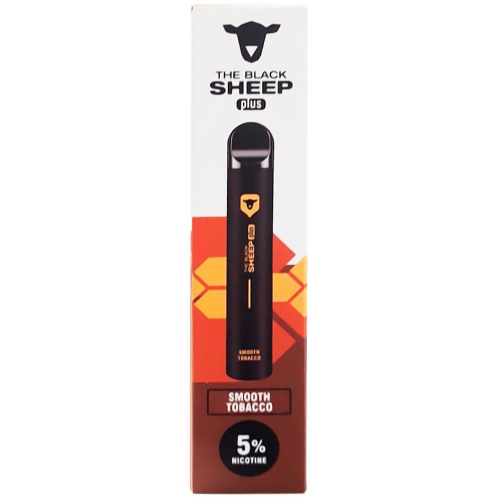 Vaper Descartável The Black Sheep Plus Smooth Tobacco 600 Puffs