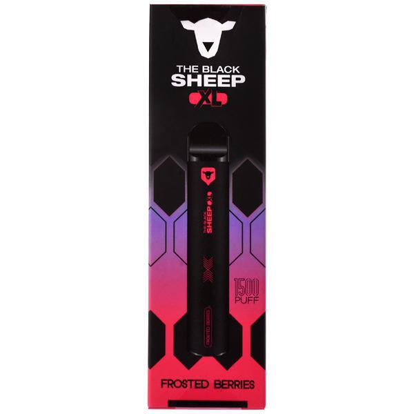 Vaper Descartável The Black Sheep XL Frosted Berries 1500 Puffs