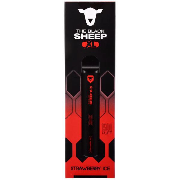 Vaper Descartável The Black Sheep XL Strawberry Ice 1500 Puffs