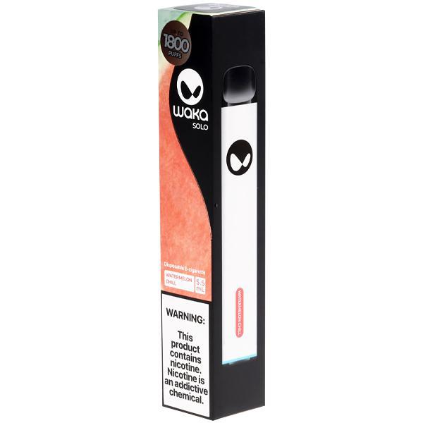 Vaper Descartável Waka Solo Watermelon Chill 1800 Puffs