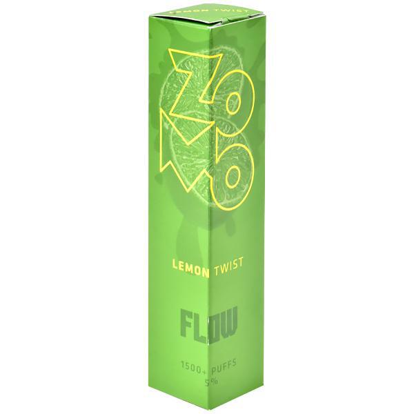 Vaper Descartável Zomo Flow Lemon Twist 1500 Puffs