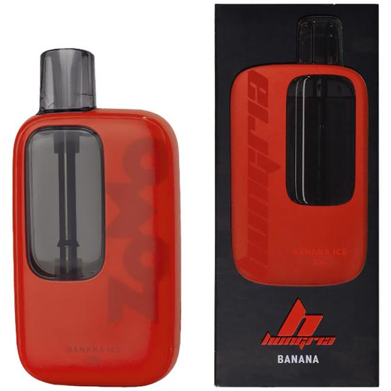 Vaper Descartável Zomo Hungria Banana Ice 5000 Puffs