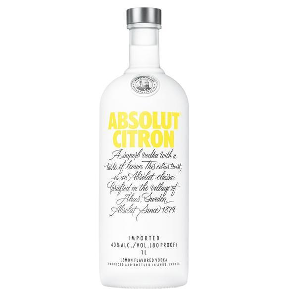 Vodka Absolut Citron 1 Litro