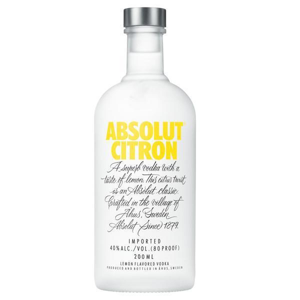 Vodka Absolut Citron 200ML