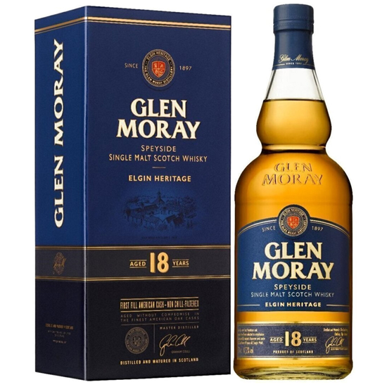 Whisky Glen Moray Elgin Heritage 18 Anos 700ML