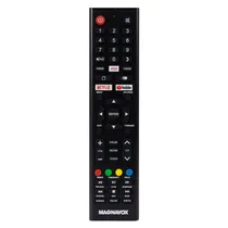Controle Remoto para TV Magnavox - Universal - 2X Pilhas AAA - Preto