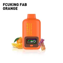 Pod Descartável Luffbar 40K Fcuking Fab Orange 40.000 Puffs