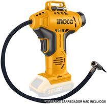 Bomba de Ar Portatil 20V 150PSI - Ingco CACLI2001 (Bateria Nao Incluida)