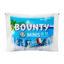 Chocolate Bounty Minis Paquete de Viaje 333G