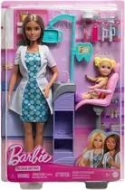 Boneca Barbie Dentista Mattl - DHB63/HKT69