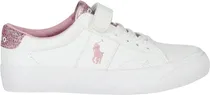 Tênis Infantil Polo Ralph Lauren RL00978110 Branco/Rosa - Feminino