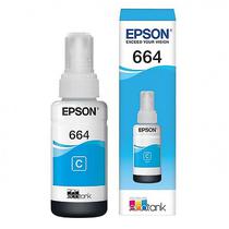 Tinta para Impressoras Epson 664 T664220 com 70ML - Ciano