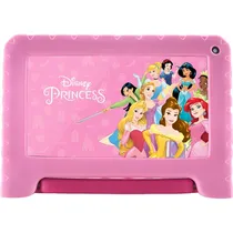 Tablet Multilaser Kids Edição Disney Princesas NB622 9" Wifi 64 GB - Rosa