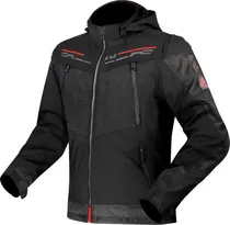 Jaqueta para Moto LS2 Zirconium - Black/Red