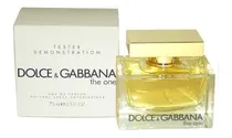 Tester Dolce Gab. The One Fem 75 ML
