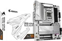 Placa Mãe Gigabyte B650 Aorus Elite Ax Ice AM5/ 4XDDR5/ PCI-e/ M.2/ DP/ HDMI/ USB-C