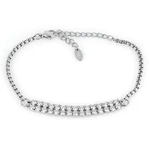 Pulseira Feminina Daniel Klein DKJ.11.10005-2 - Prata