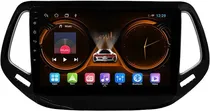 Multimídia Hetzer H-Pro Android 13 Tela de 9" Jeep Compass 2017/18