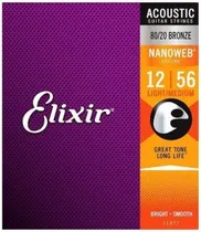 Elixir Viol. Bronze 80/20 0.12/56 (11077)
