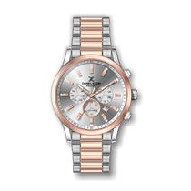 Relogio Analogico Masculino Daniel Klein Exclusive DK.1.12353-6 - Rosa Ouro e Prata