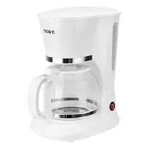 Cafeteira Eletrica Coby CY3330-2084W / 750W / 1.5 Litros / 110V ~ 60HZ - Branco