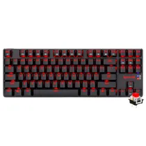 Teclado Gamer Mecanico Redragon K590-Re Mahoraga Wireless / Red / Ingles - Preto