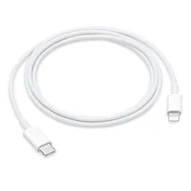 Cabo Apple MM0A3AM/A 1M USB-C/Lightning – Branco
