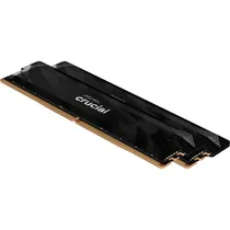 Kit Memória Ram DDR5 Crucial Pro 6400 MHZ 32 GB (2X16GB) - Preto (CP2K16G64C32U5B)