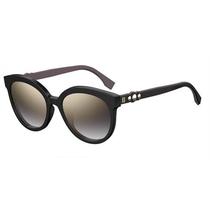 Oculos de Sol Fendi FF 0268/s 807 Tamanho 56, Feminino - Preto