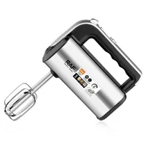 Batedeira Eletrica Raf R.6693 Hand Mixer / 5 Velocidades / 650W / 220V - Preto/ Inox