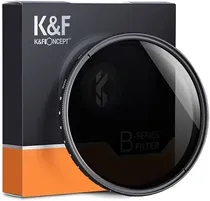 Filtro para Lente K&F ND2-ND400 (KF01.1112) 72MM KV32 Variable/Fader