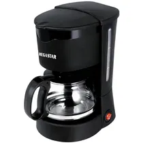 Cafeteira Megastar CAF107 650 Watts 220 - 240 V ~ 50/60 HZ - Preta