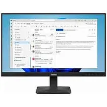 Monitor LCD 23.8" Lenovo Thinkvision S24-4E Ips FHD 100HZ HDMI/VGA/Audio Preto A25238FS0