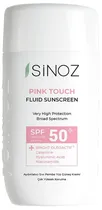 Protetor Solar Sinoz Pink Touch Tone Up Fluid Sunscreen SPF50 - 50ML