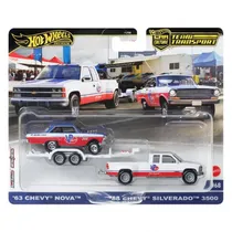Car Hot Wheels Transport Team Chevy Nova 63 HRV42 6211