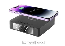 Relogio Cargador Sate AC-T7001 Wireless 15W Fast Charge  Relogio Car...