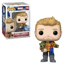 Funko Pop Marvel Holiday Star-Lord W/Groot *Ex* 1125