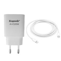 Carregador Ecopower EP-7090 1 USB C 3.0A 20W