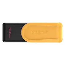 Pendrive Kingston Datatraveler Exodia s 512GB USB 3.2 - Preto e Amarelo DTXS/512GB