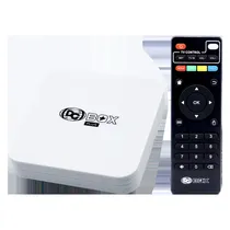 Receptor TV Box DC Box Plus 5G 8K Ultra HD 256GB 32GB Ram Wi-Fi - Branco