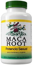 Herbacure Maca Root Potencia Sexual 500MG (100 Capsulas)