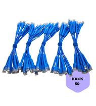 Ui. UC-PATCH-RJ45-BL-50PACK Unifi Cabo Patch 10CM Azul