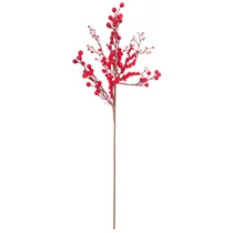 Ramo Natalino com Frutinhas Vermelhas 67 CM