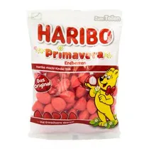 Bala Gelatina Alemã Haribo Primavera Morango 200G