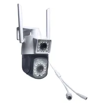 Camera de Seguranca Satellite A-CAM010D Outdoor 4MP Wi-Fi - Branco e Preto